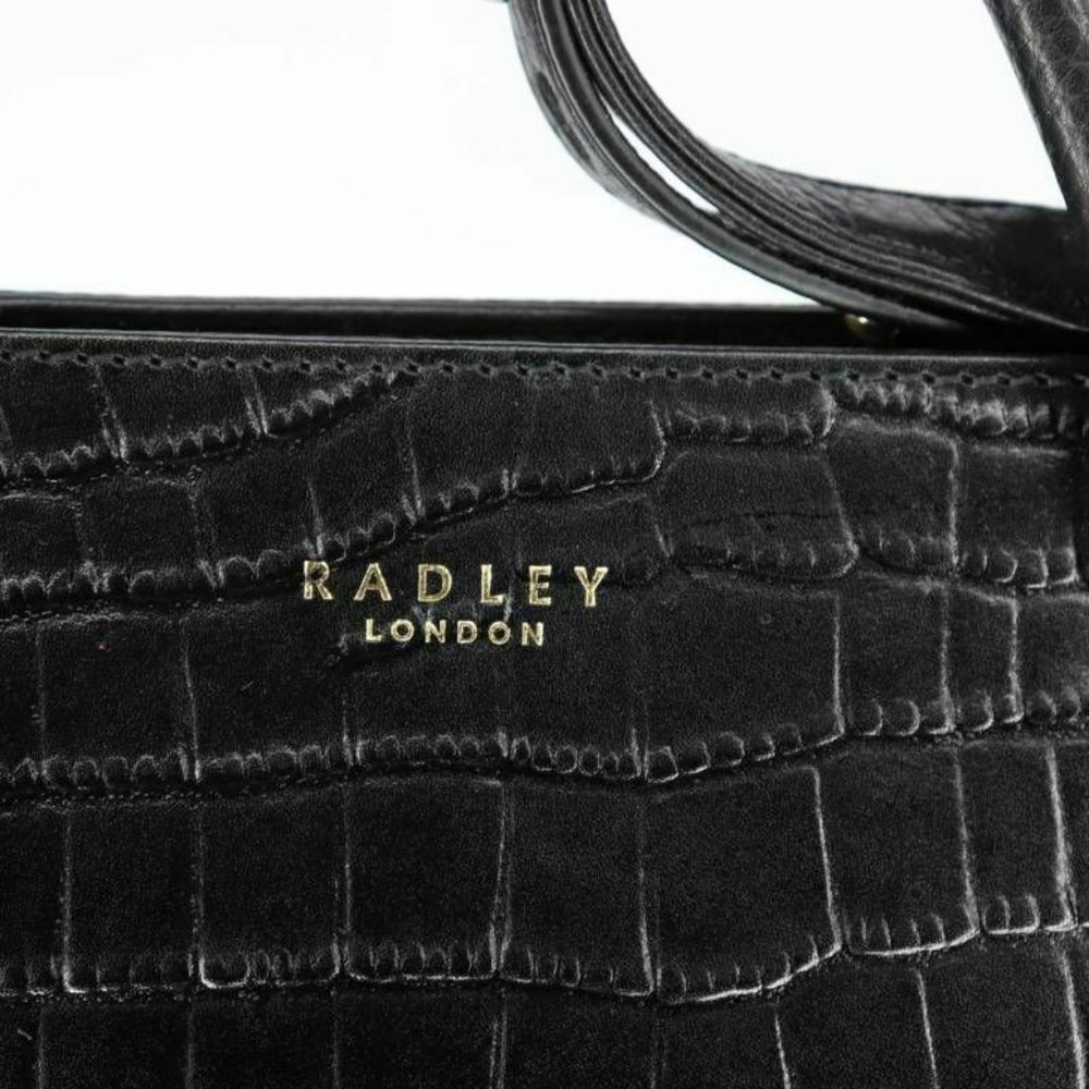 Radley Womens Liverpool Street Satchel Handbag Bla - Picture 5 of 9
